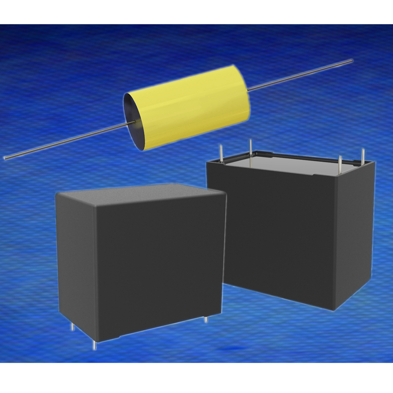 Cornell Dubilier introduces metalized polypropylene film capacitors for UPS, AC power supplies, and general AC filtering applications