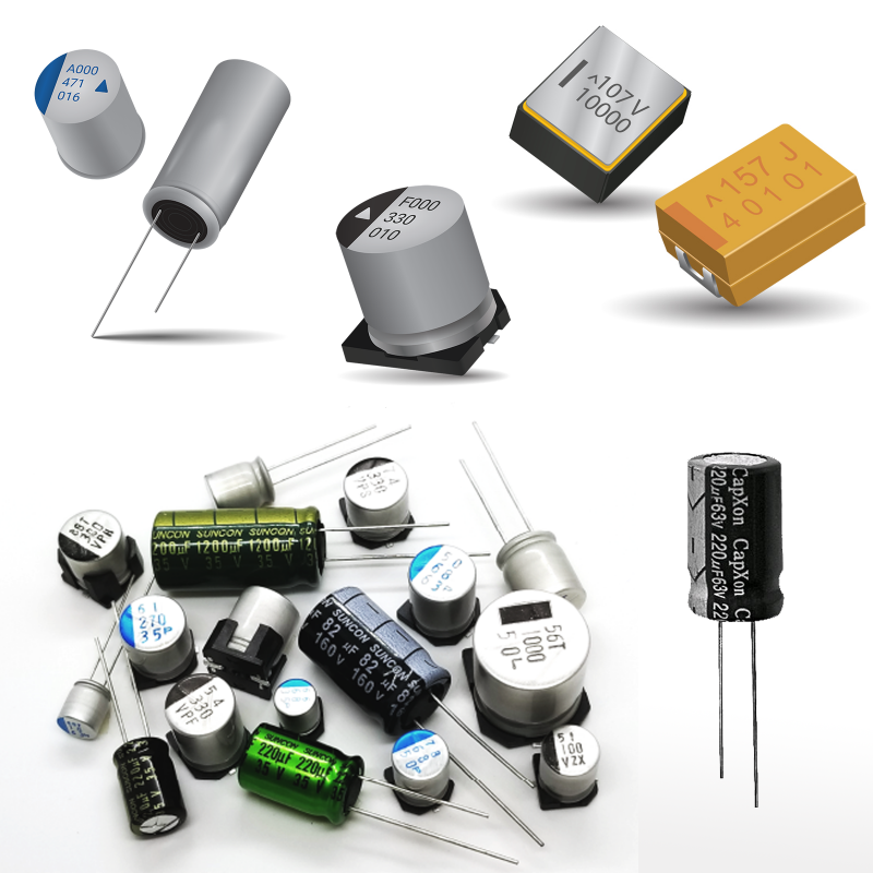 The Differences Between Electrolytic Capacitors, Solid Polymer Capacitors and Hybrid Capacitors